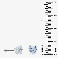 Sparkle Allure Light Up Box Womens Cubic Zirconia Pure Silver Over Brass Heart -pc. Jewelry Set