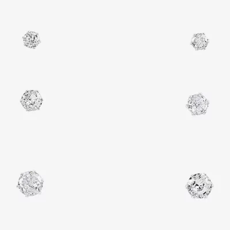 Sparkle Allure Light Up Box Womens Cubic Zirconia Pure Silver Over Brass Butterfly -pc. Jewelry Set