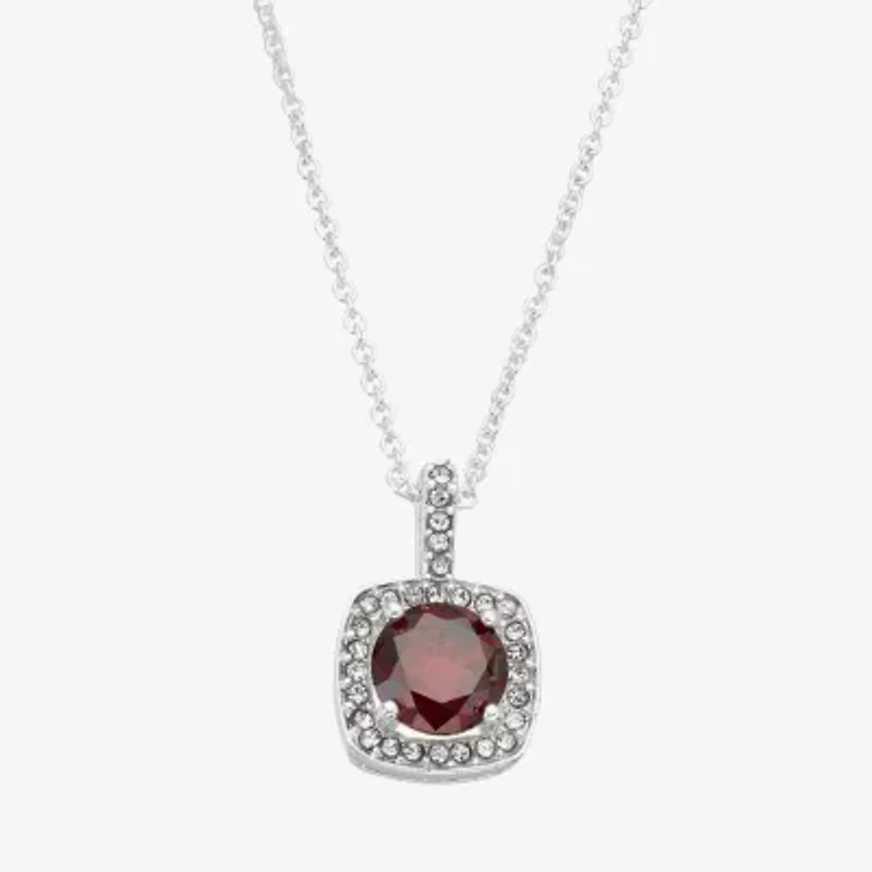 Sparkle Allure Light Up Box Womens Cubic Zirconia Pure Silver Over Brass Square -pc. Jewelry Set