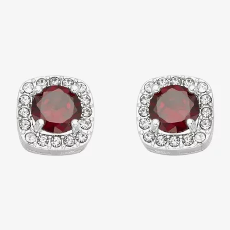 Sparkle Allure Light Up Box Womens Cubic Zirconia Pure Silver Over Brass Square -pc. Jewelry Set