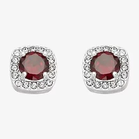 Sparkle Allure Light Up Box Womens Cubic Zirconia Pure Silver Over Brass Square -pc. Jewelry Set