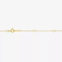 (G-H / I1-I2) Womens 1/3 CT. T.W. Lab Grown White Diamond 10K Gold Heart 16 Inch Pendant Necklace