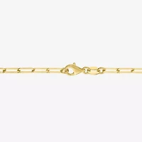 Diamond Addiction "Love" (G-H / I1-I2) Womens 1/10 CT. T.W. Lab Grown White Diamond 14K Gold Over Silver Paperclip 18 Inch Pendant Necklace