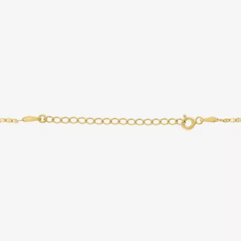 Diamond Addiction (G-H / I1-I2) Womens 1/5 CT. Lab Grown White Diamond 14K Gold Over Silver Sterling Silver Heart 16 Inch Pendant Necklace