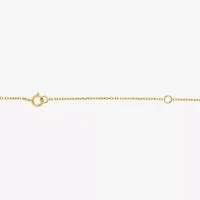 Diamond Addiction (G-H / I1-I2) Womens Diamond Accent Lab Grown White Diamond 14K Gold Over Silver Round 16 Inch Pendant Necklace