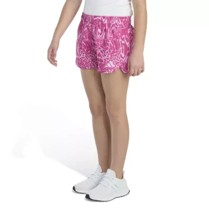 adidas Big Kid Girls Mid Rise Running Short