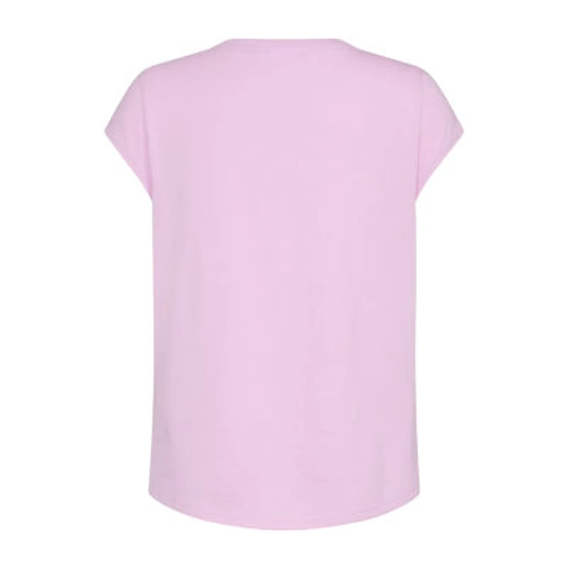 adidas Big Kid Girls Crew Neck Short Sleeve Slim Fit Graphic T-Shirt