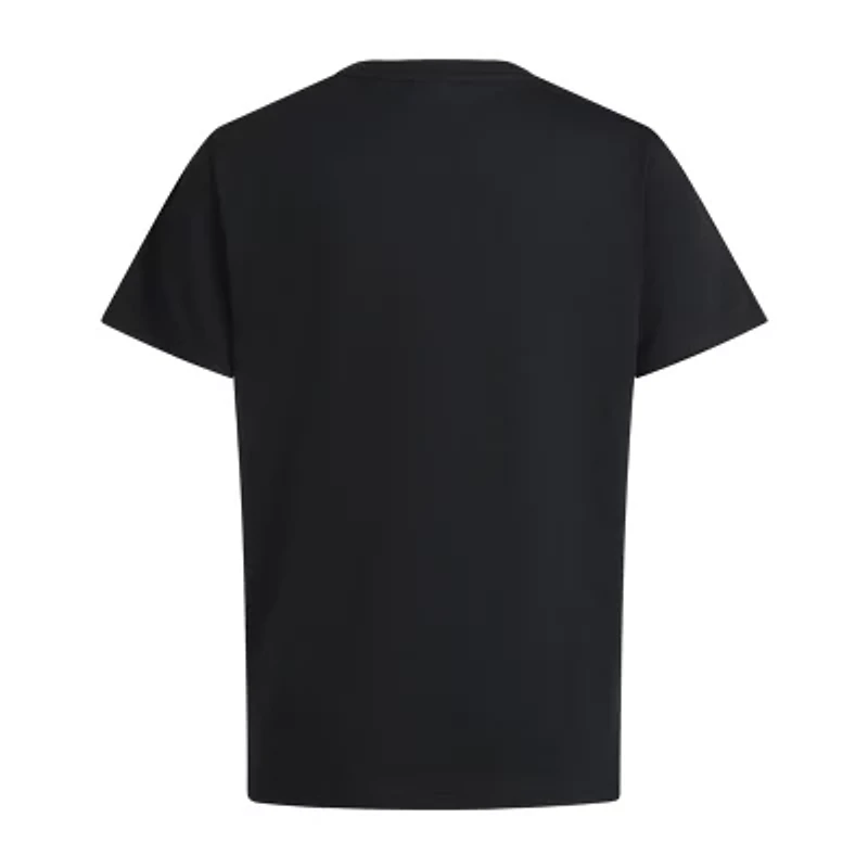 adidas Big Kid Girls Crew Neck Short Sleeve Regular Fit Graphic T-Shirt
