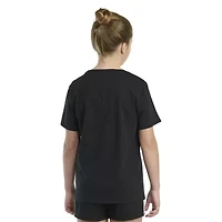 adidas Big Kid Girls Crew Neck Short Sleeve Regular Fit Graphic T-Shirt