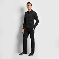 Van Heusen Mens Long Sleeve Slim Fit Button-Down Shirt