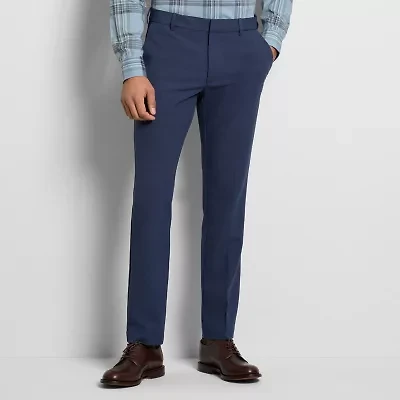 Van Heusen Everyday Defense Stain Shield Mens Regular Fit Dress Flat Front Pant