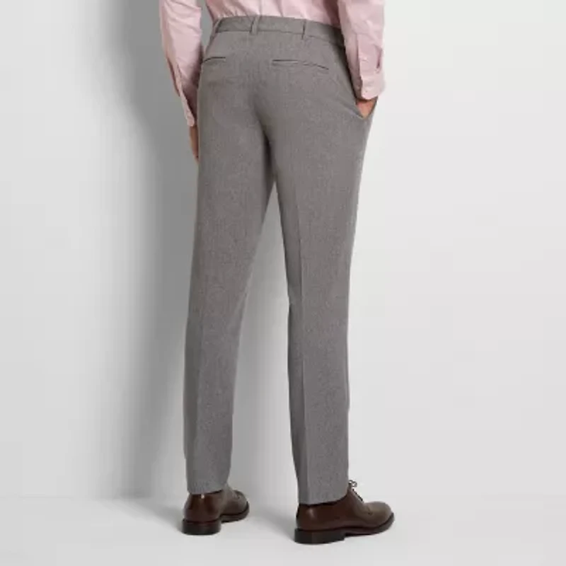 Van Heusen Everyday Defense Stain Shield Mens Regular Fit Dress Flat Front Pant