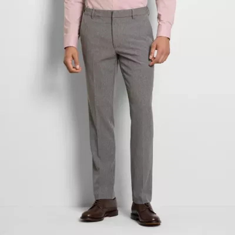 Van Heusen Everyday Defense Stain Shield Mens Regular Fit Dress Flat Front Pant