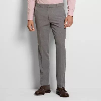 Van Heusen Everyday Defense Stain Shield Mens Regular Fit Dress Flat Front Pant