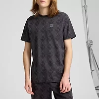 PUMA Mens Crew Neck Short Sleeve Regular Fit Graphic T-Shirt