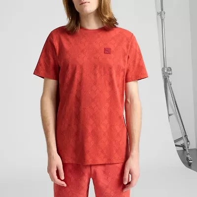 PUMA Mens Crew Neck Short Sleeve Regular Fit Graphic T-Shirt