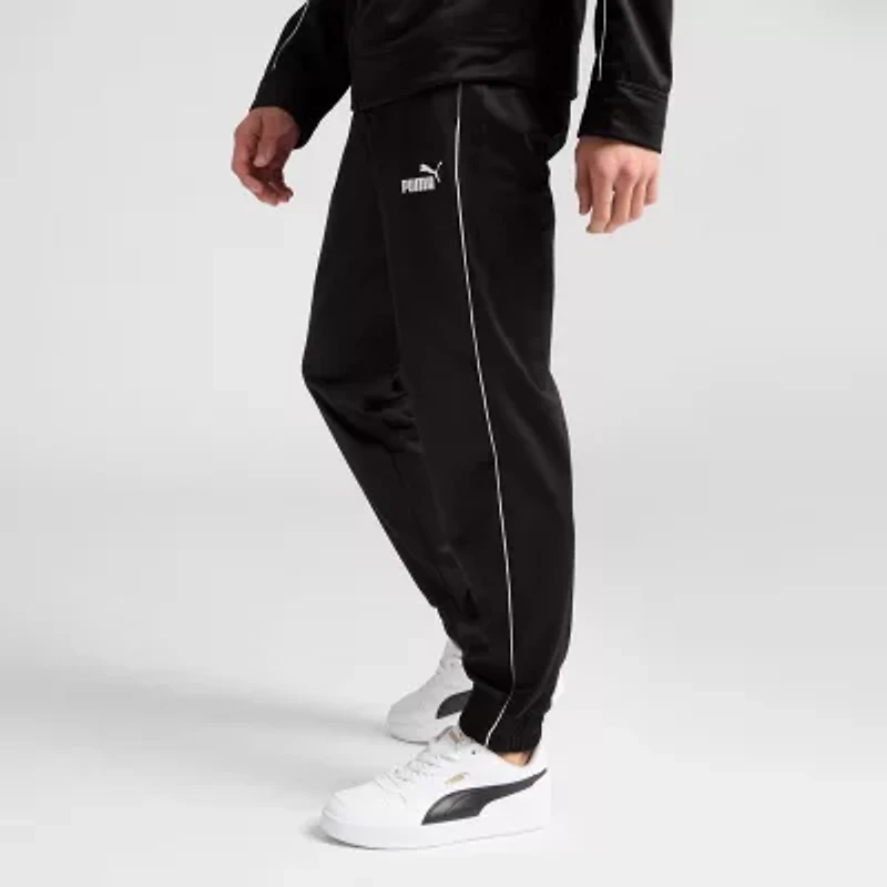 PUMA Piped Tricot Mens Regular Fit Track Pant