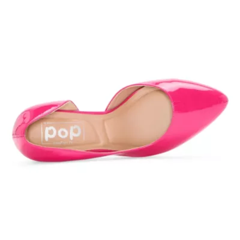 Pop Avienna Womens Pointed Closed Toe Stiletto Heel Pumps