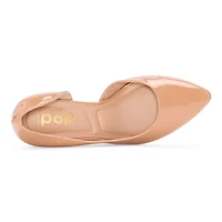 Pop Avienna Womens Pointed Closed Toe Stiletto Heel Pumps