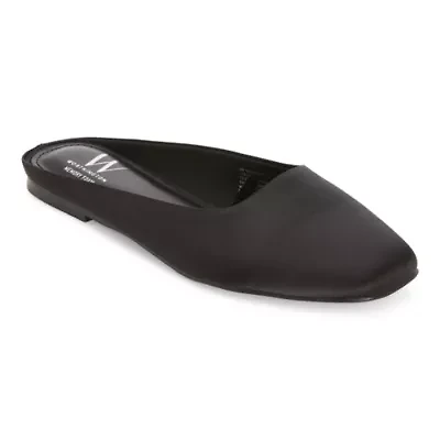Worthington Roset Womens Square Closed Toe Mules