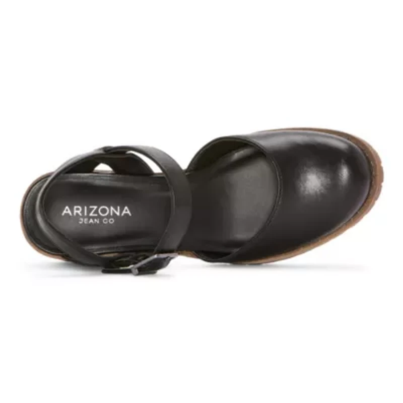 Arizona Jean Co Pennywood Womens Closed Toe Mary Jane Shoes