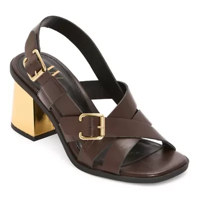Worthington Womens Rusk Heeled Sandals