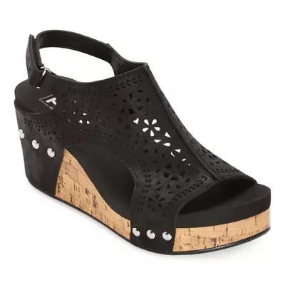 Pop Womens Winsley Wedge Sandals