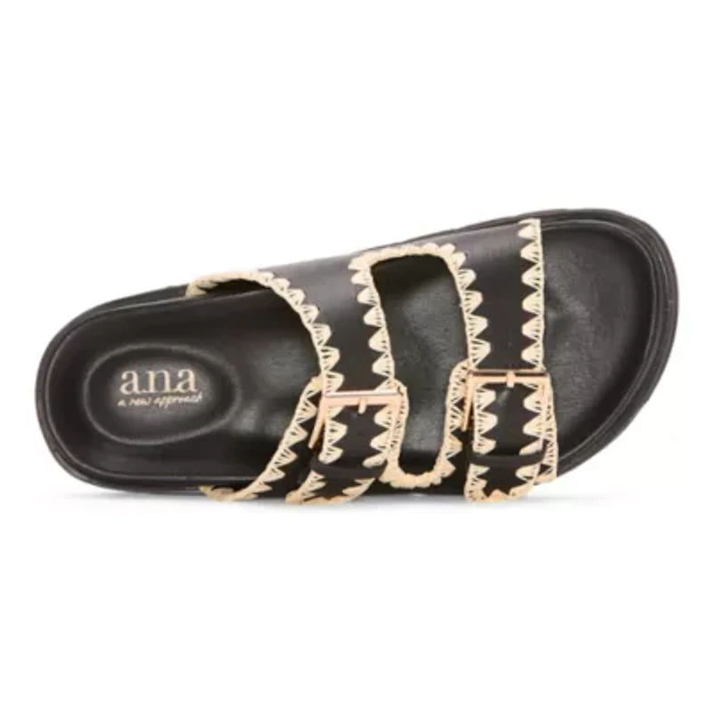 a.n.a Dublin Womens Footbed Sandals