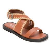 a.n.a Womens Strap Sandals
