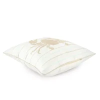 Crab Square Throw Pillow