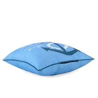 Anchors Away Square Throw Pillow
