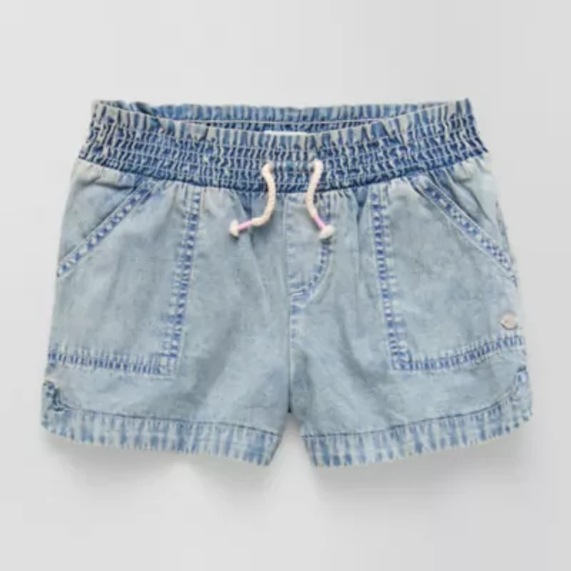 Roxy Big Kid Girls Mid Rise Pull-On Short