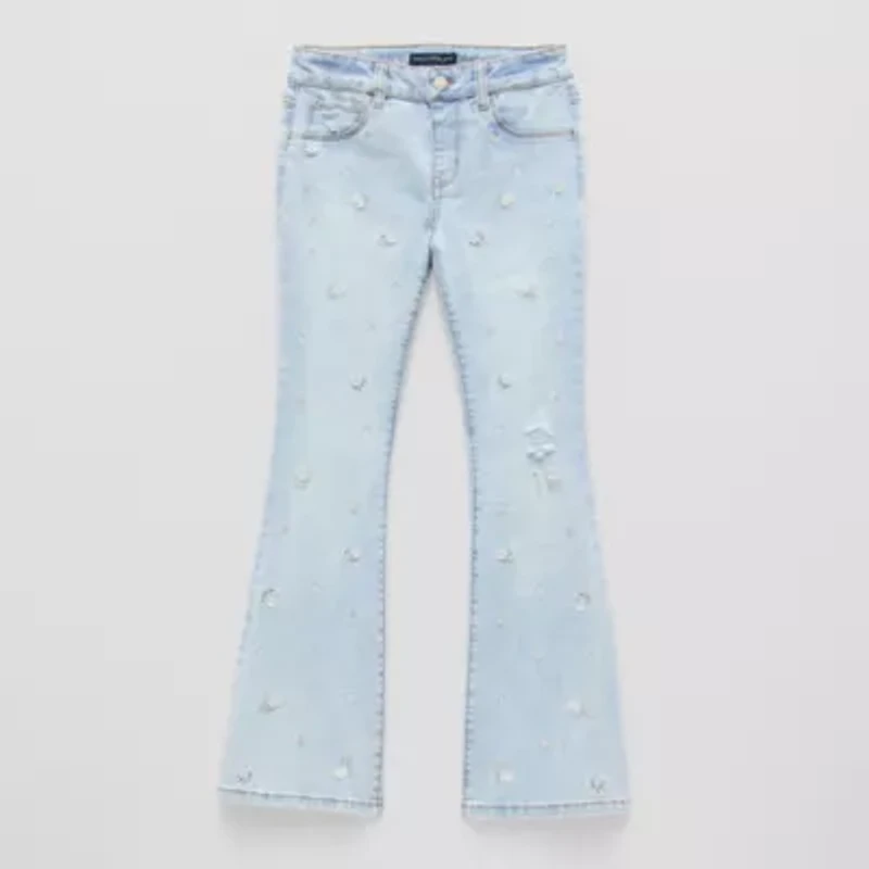Vanilla Star Big Kid Girls Flare Leg Jean