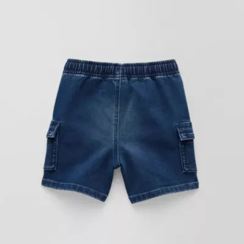Okie Dokie Toddler & Little Boys Mid Rise Denim Short