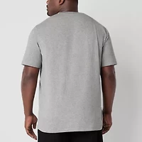 Shaquille O'Neal XLG Mens Crew Neck Short Sleeve Big and Tall Pajama Top