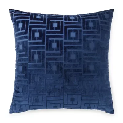 Liz Claiborne Logo 24x24 Square Throw Pillow