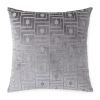 Liz Claiborne Logo Square Throw Pillow