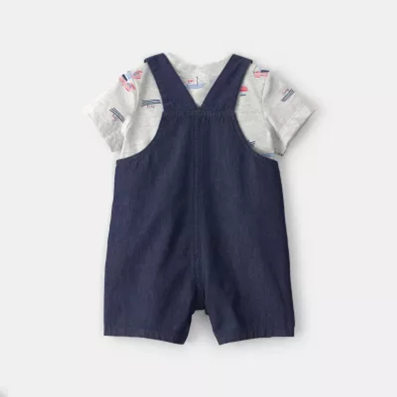Carter's Baby Boys 2-pc. Shortall Set