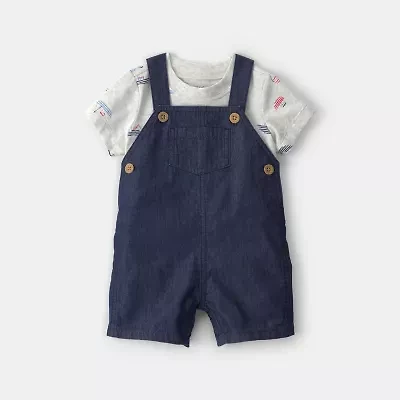 Carter's Baby Boys 2-pc. Shortall Set