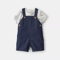 Carter's Baby Boys 2-pc. Shortall Set