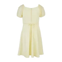 Speechless Big Kid Girls Short Sleeve A-Line Dress