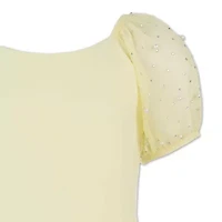 Speechless Big Kid Girls Short Sleeve A-Line Dress