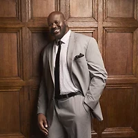 Shaquille O'Neal XLG™ Mens Stretch Fabric Classic Fit Big and Tall Suit Jacket
