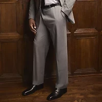 Shaquille O'Neal XLG™ Mens Big and Tall Stretch Fabric Classic Fit Flat Front Suit Pant