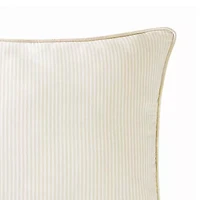 Brooklyn Loom Pinstripe Square Throw Pillow