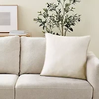 Brooklyn Loom Pinstripe Square Throw Pillow