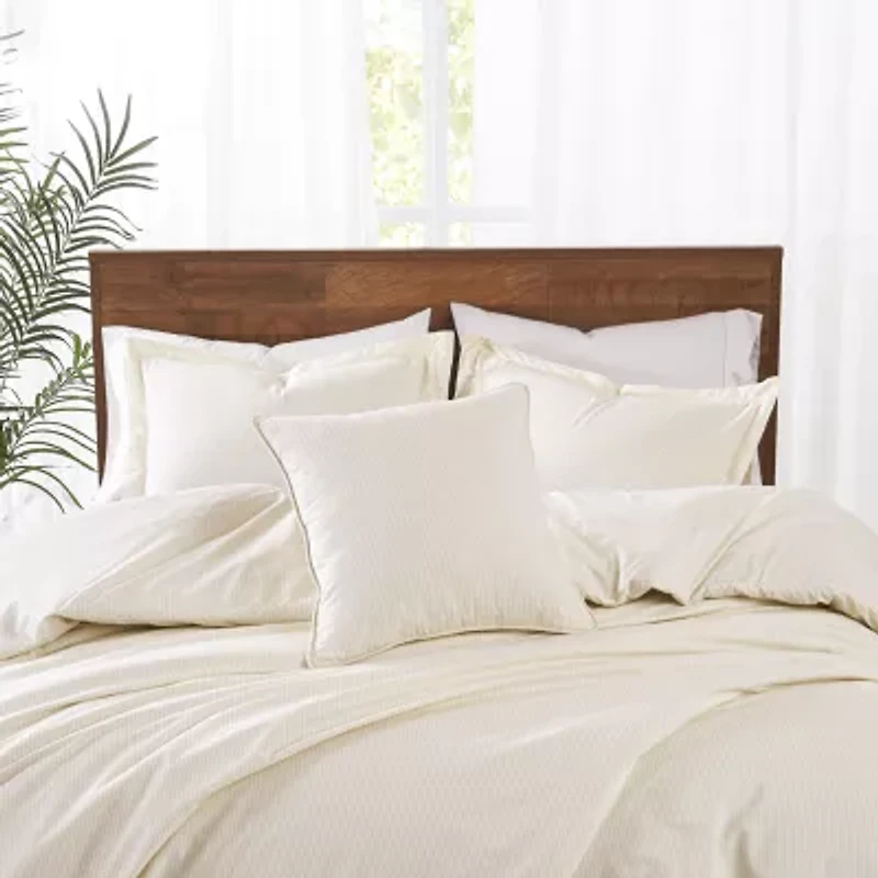 Brooklyn Loom Pinstripe Square Throw Pillow