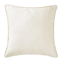 Brooklyn Loom Pinstripe Square Throw Pillow