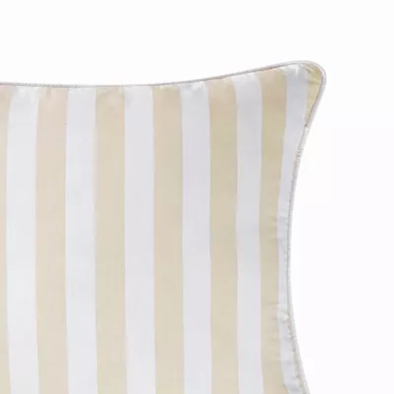 Brooklyn Loom Levi Stripe Square Throw Pillow