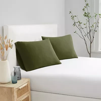 Brooklyn Loom Flax Linen Pillowcase